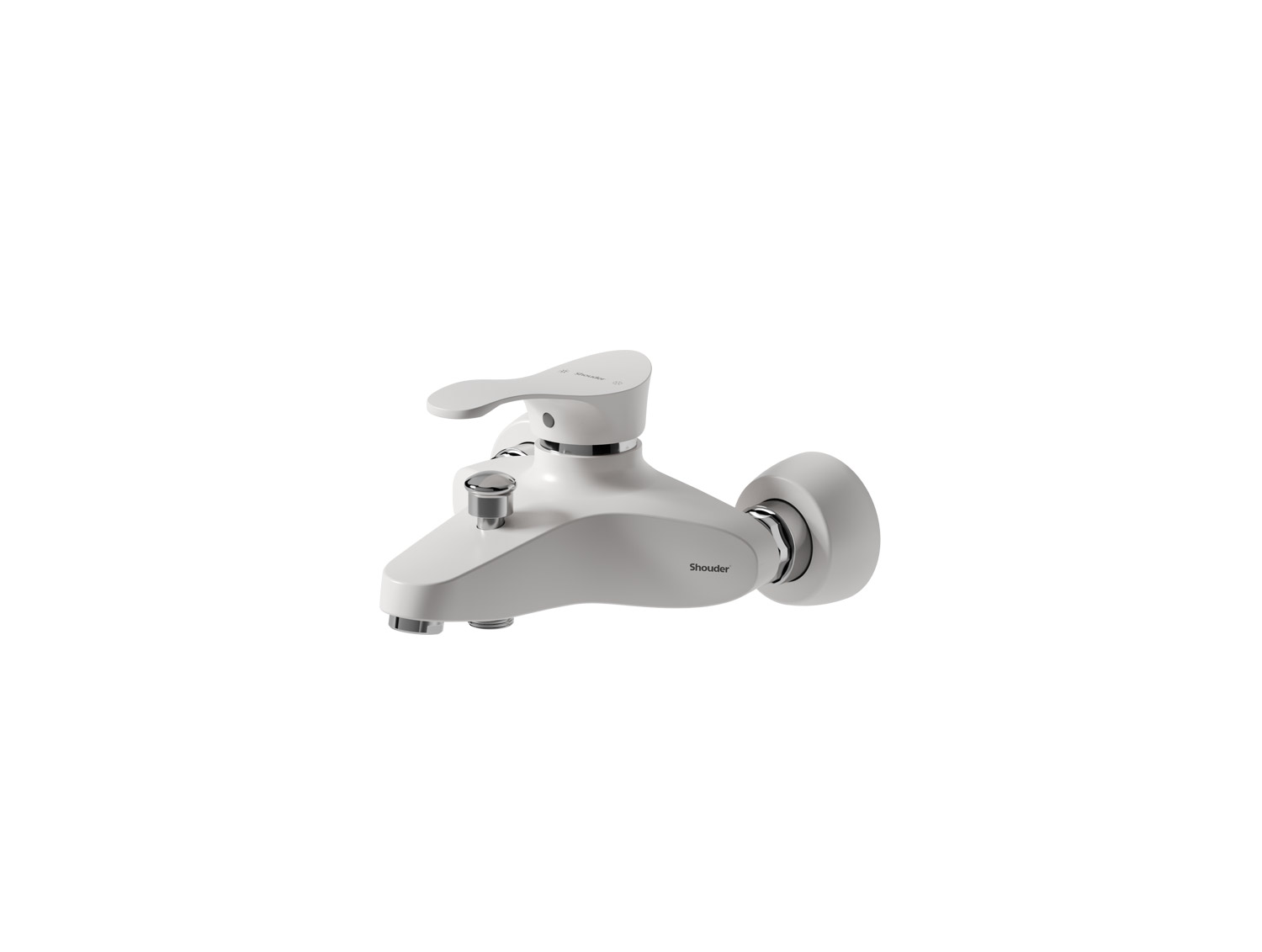 شیر حمام لرد سفید کروم