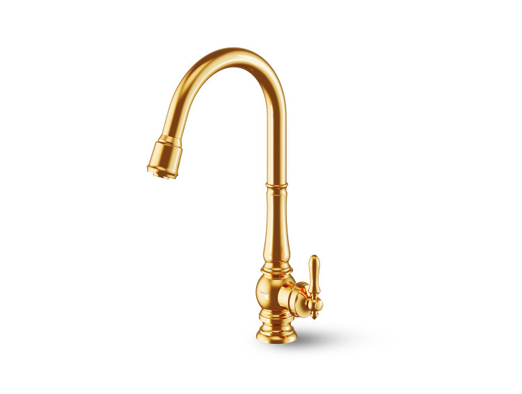 شیر ظرفشویی بیزانس طلایی براق