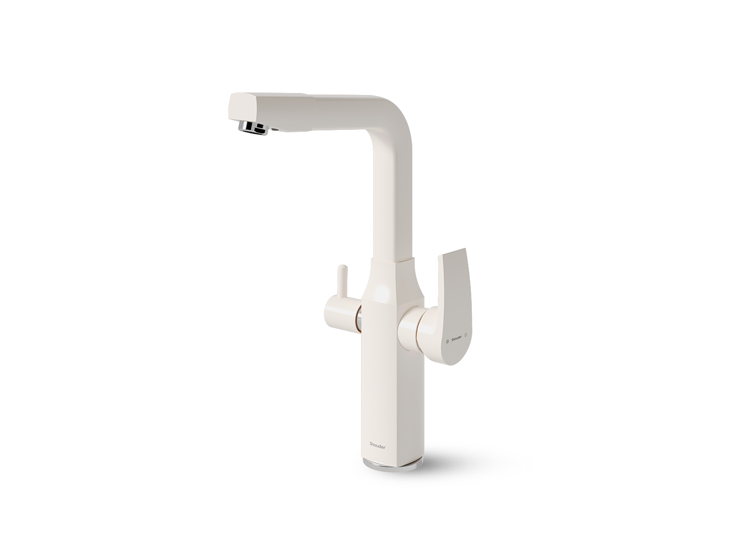 شیر ظرفشویی دومنظوره یونیک پلاس شیری کروم