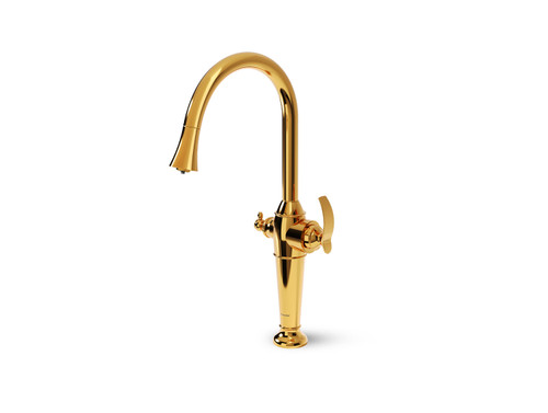 شیر ظرفشویی دومنظوره گلوریس طلایی براق