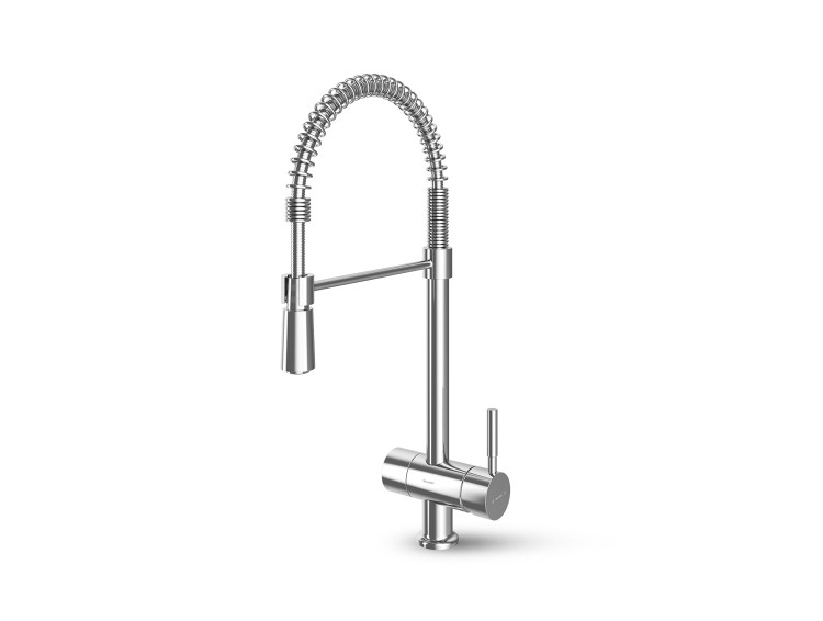 شیر ظرفشویی دومنظوره آلستر فنری کروم